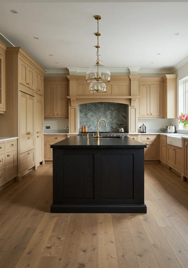 natural wood kitchen cabinets 19 converted