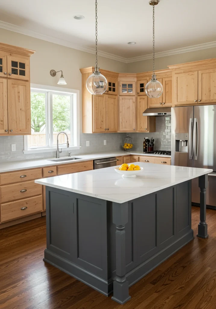 natural wood kitchen cabinets 5 converted
