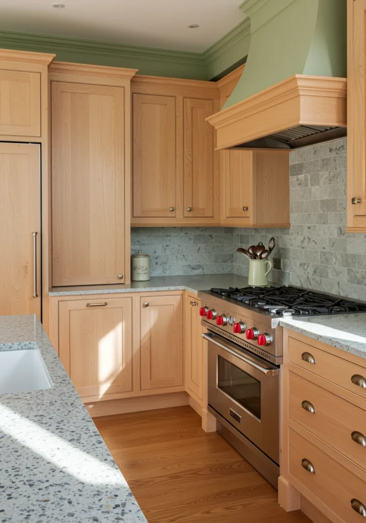 natural wood kitchen cabinets 7 converted
