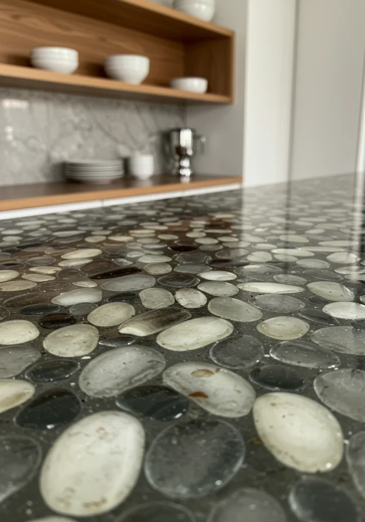 recycled glass countertops 11 converted