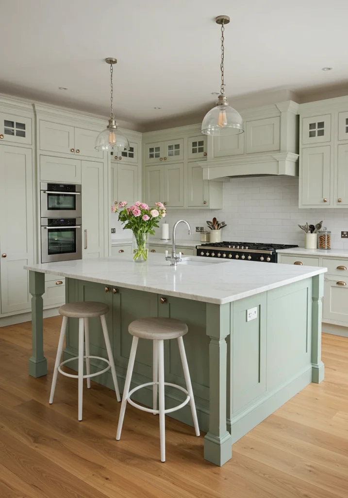 sage green kitchen 10 converted