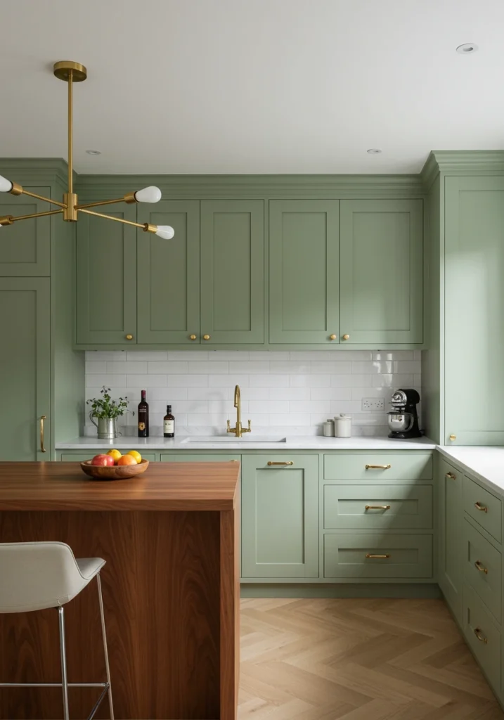 sage green kitchen 9 converted