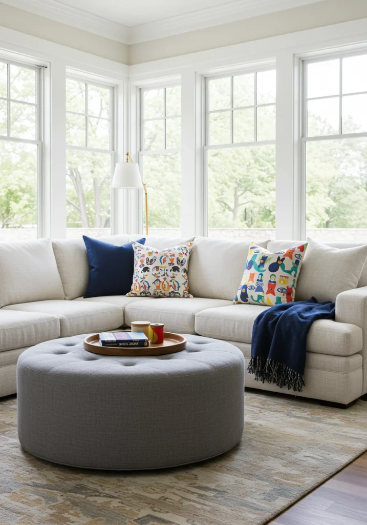 white couch living room 14 converted