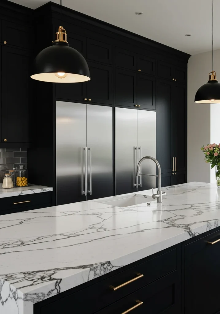 white marble countertops 14 converted