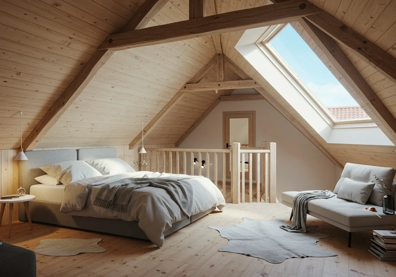 attic bedroom ideas FI