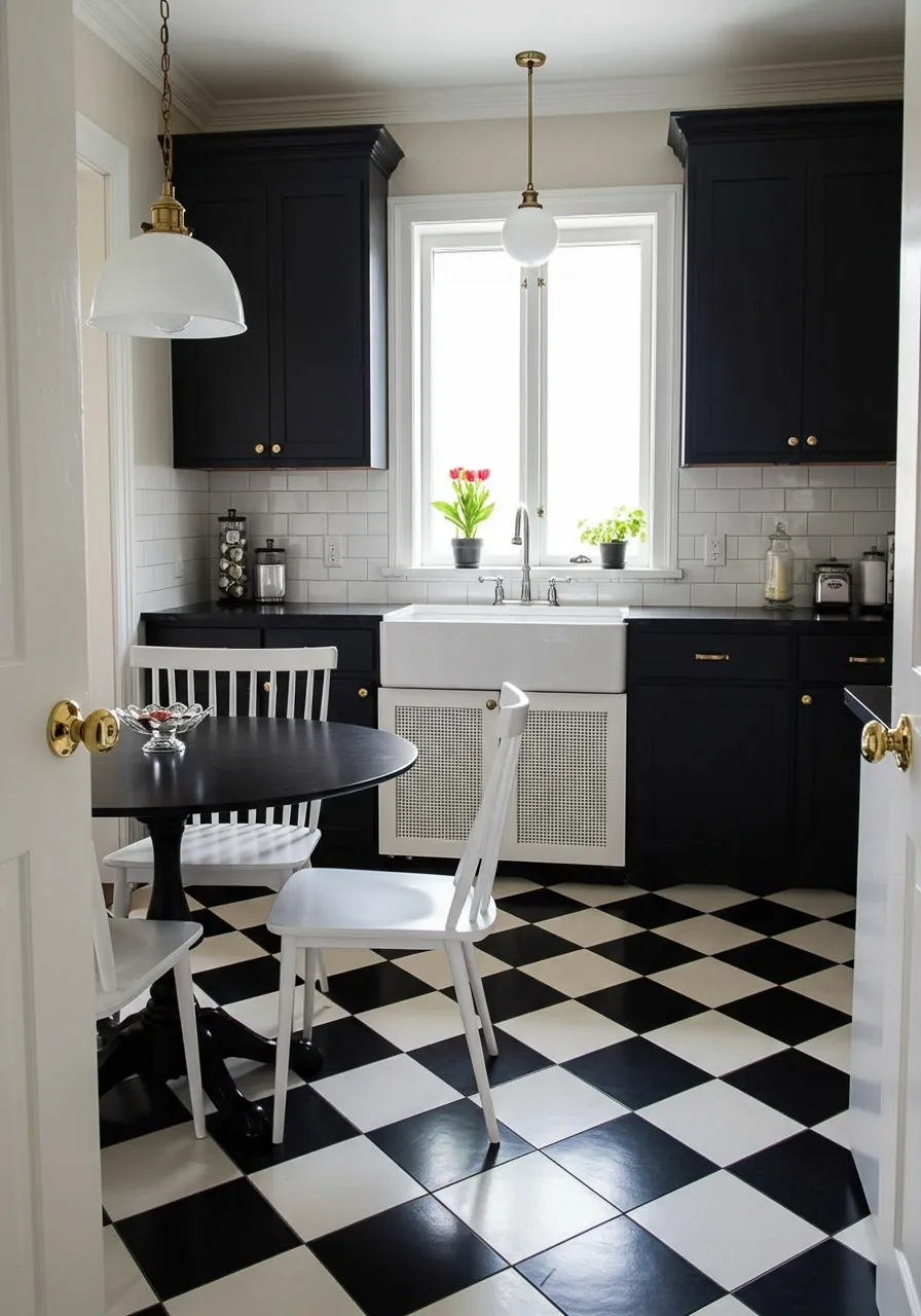 black and white kitchen ideas 3