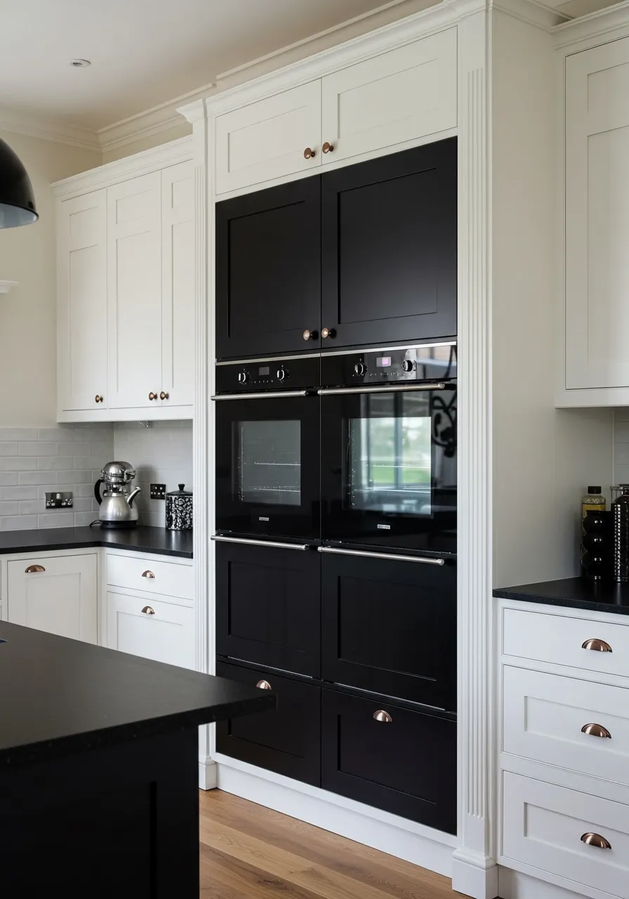 black and white kitchen ideas 5