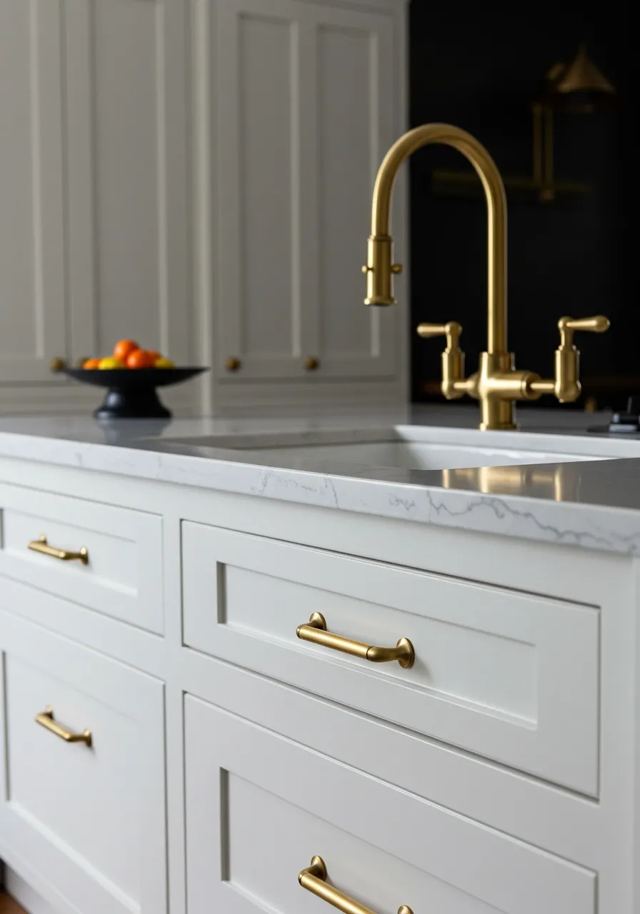 black and white kitchen ideas 8