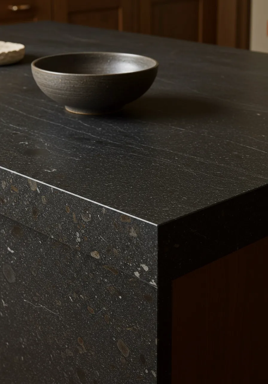 black granite countertops kitchen 13