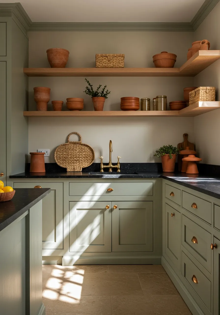 black granite countertops kitchen 15