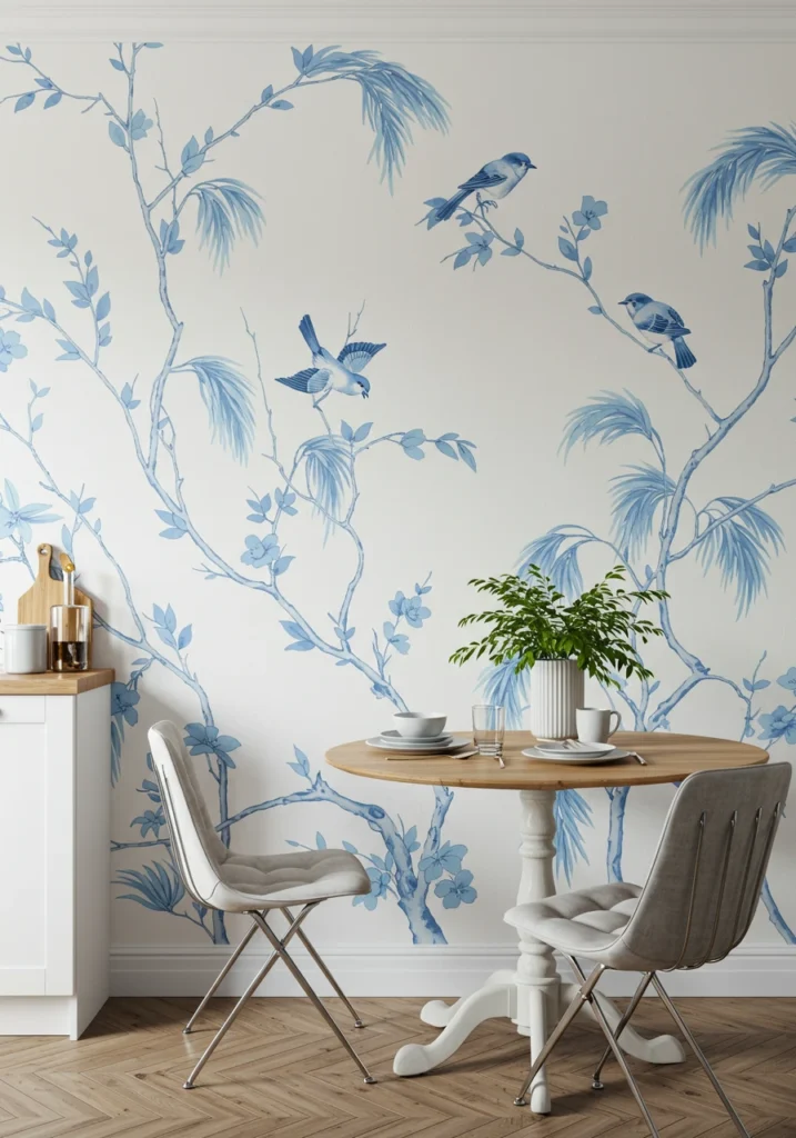 blue and white kitchen 18 converted