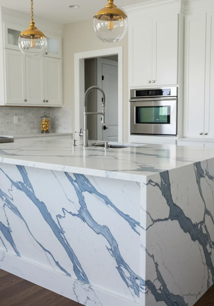 blue and white kitchen 20 converted