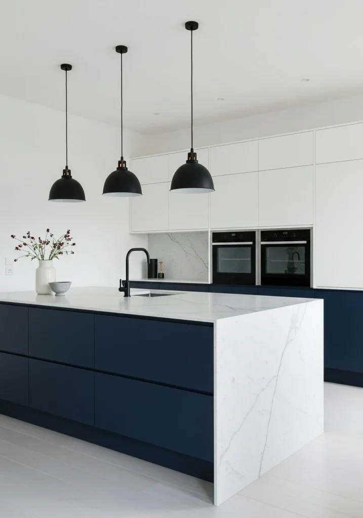 blue and white kitchen 3 converted