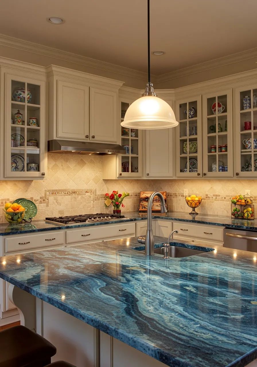 blue granite countertops 10
