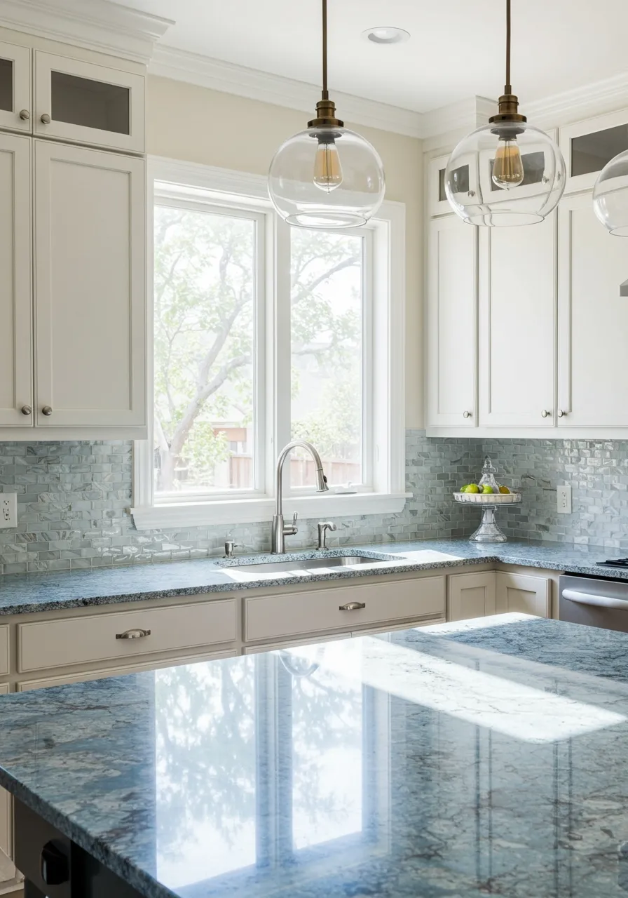 blue granite countertops 2