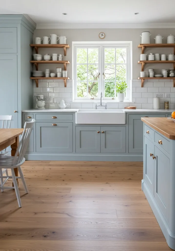 blue grey kitchen cabinets 3