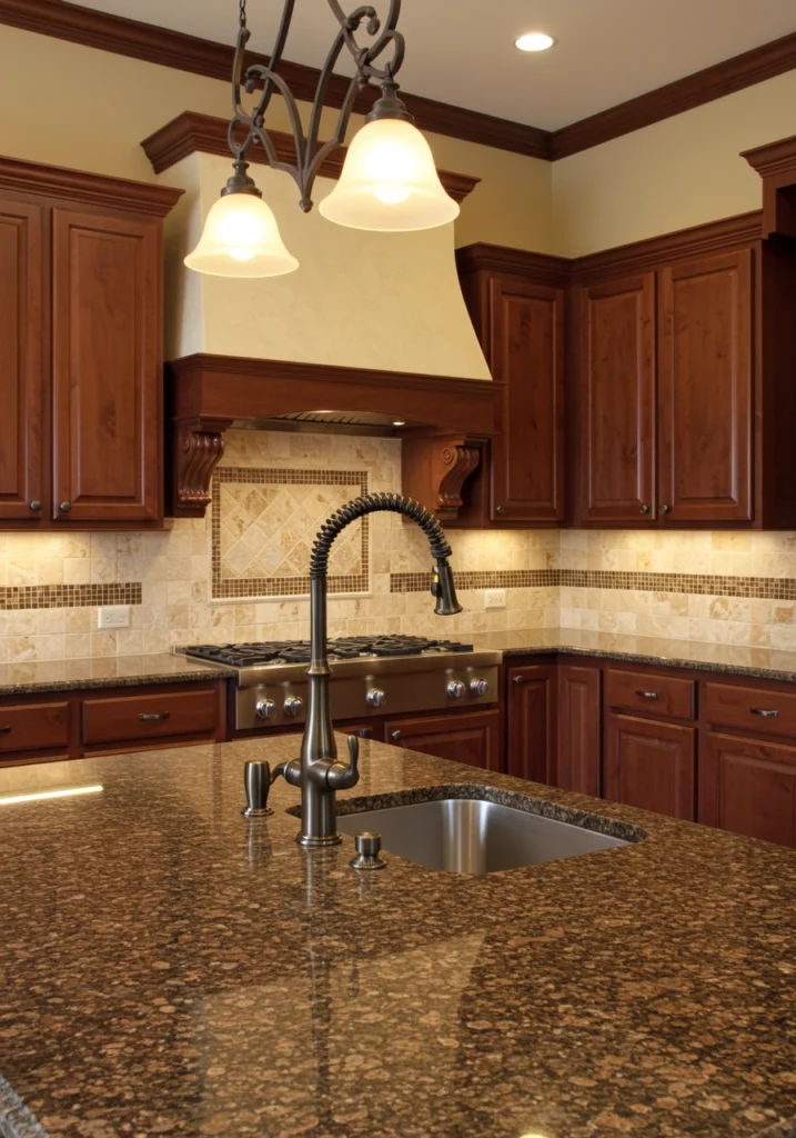 brown granite countertops 7 converted