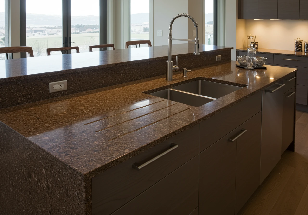 brown granite countertops FI converted