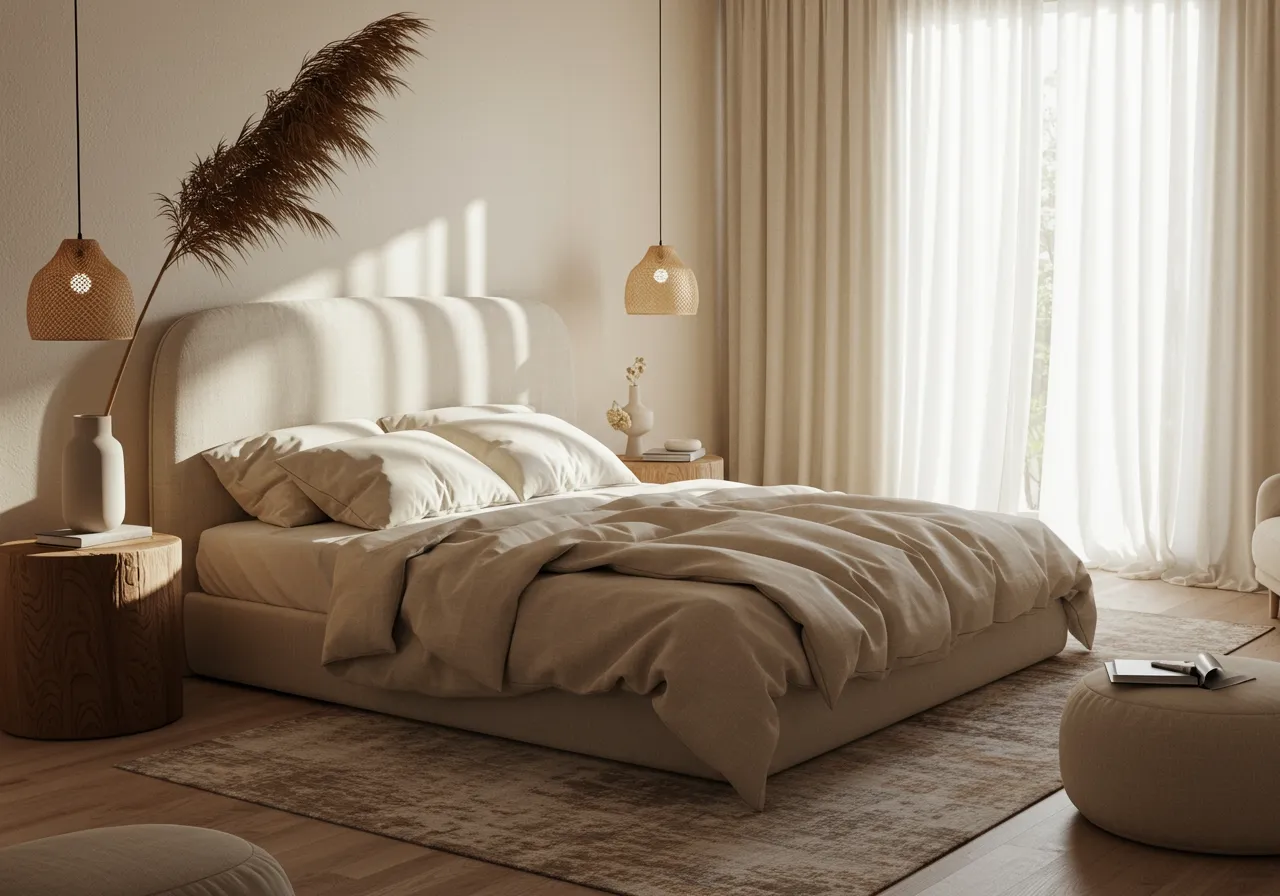 cream bedroom ideas FI