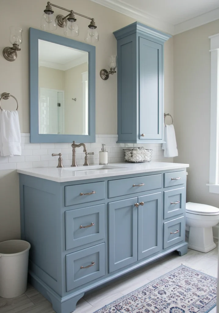 farmhouse bathroom decor 19 converted