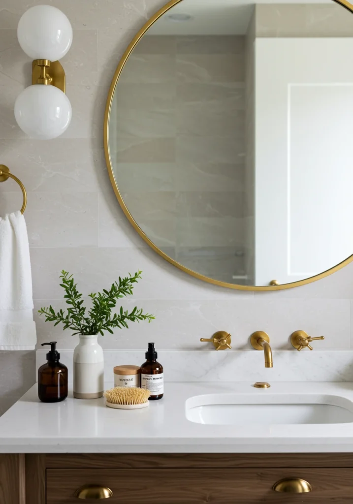 gold bathroom decor 2 converted