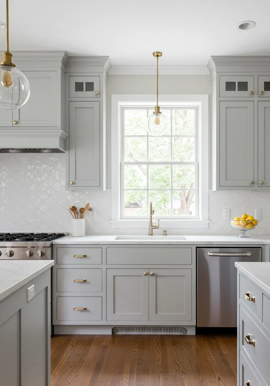 gray and white kitchen ideas 21