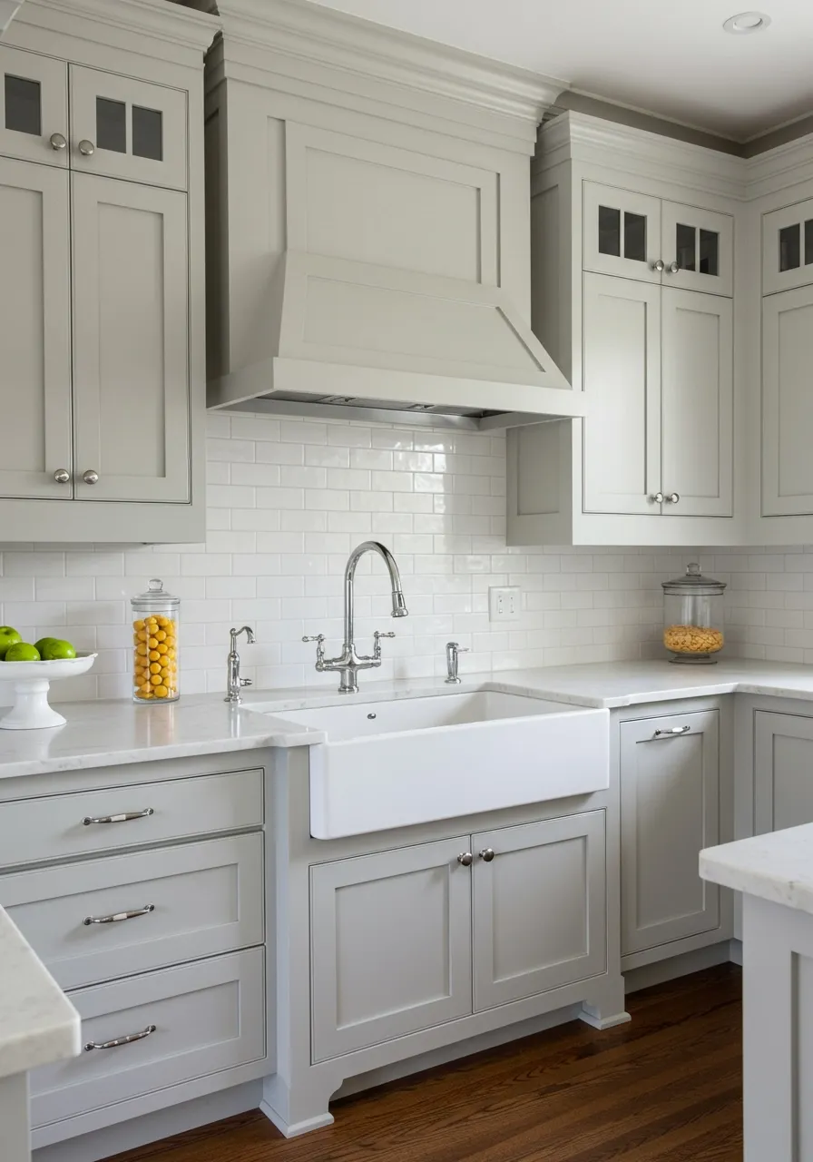 gray and white kitchen ideas 7