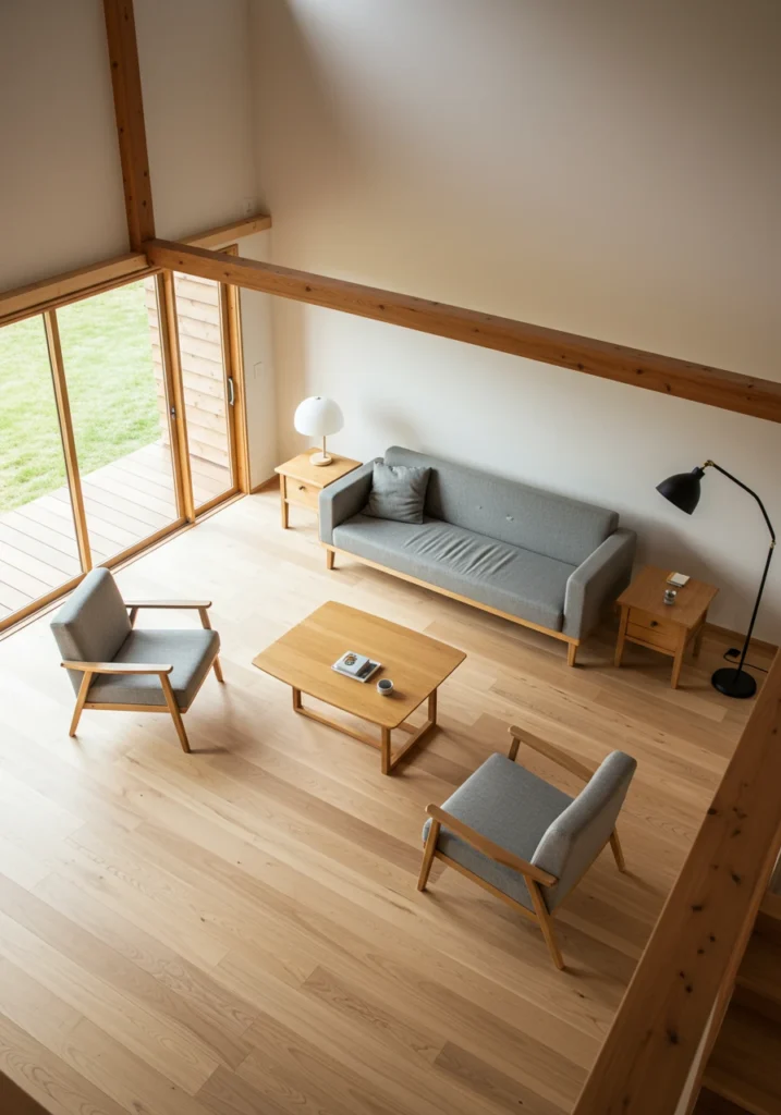 japandi living room 12 converted