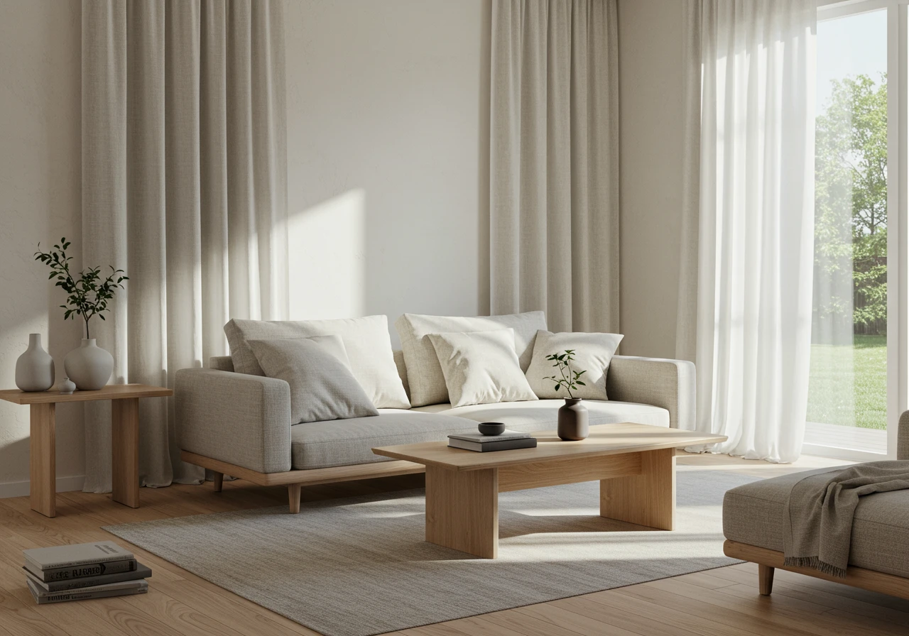 japandi living room FI converted