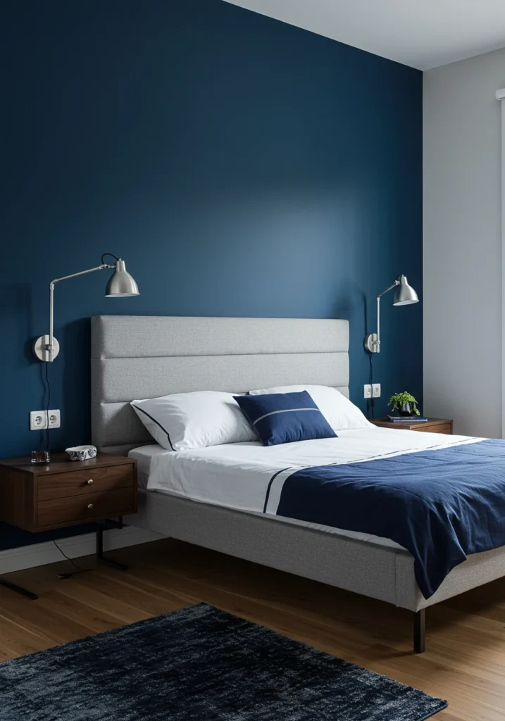 jewel tone bedroom 2 converted