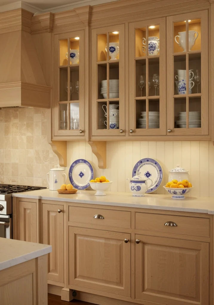 light wood kitchen cabinets 13 converted