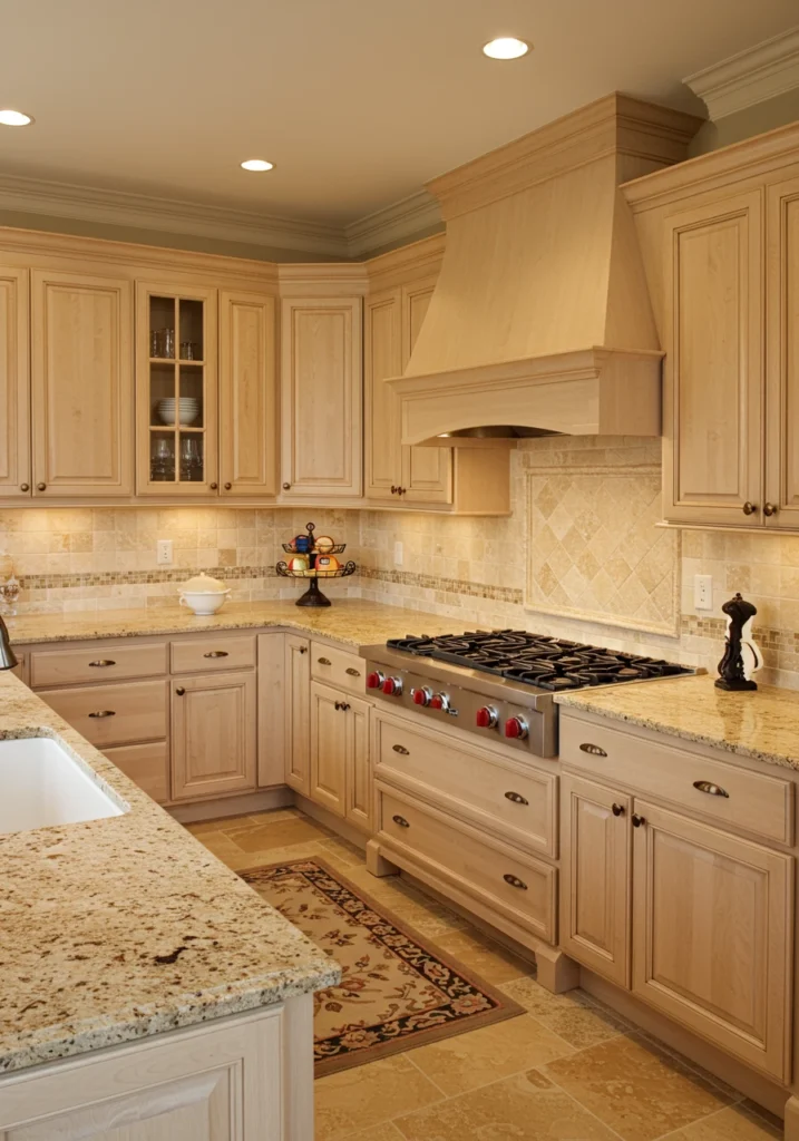 light wood kitchen cabinets 14 converted