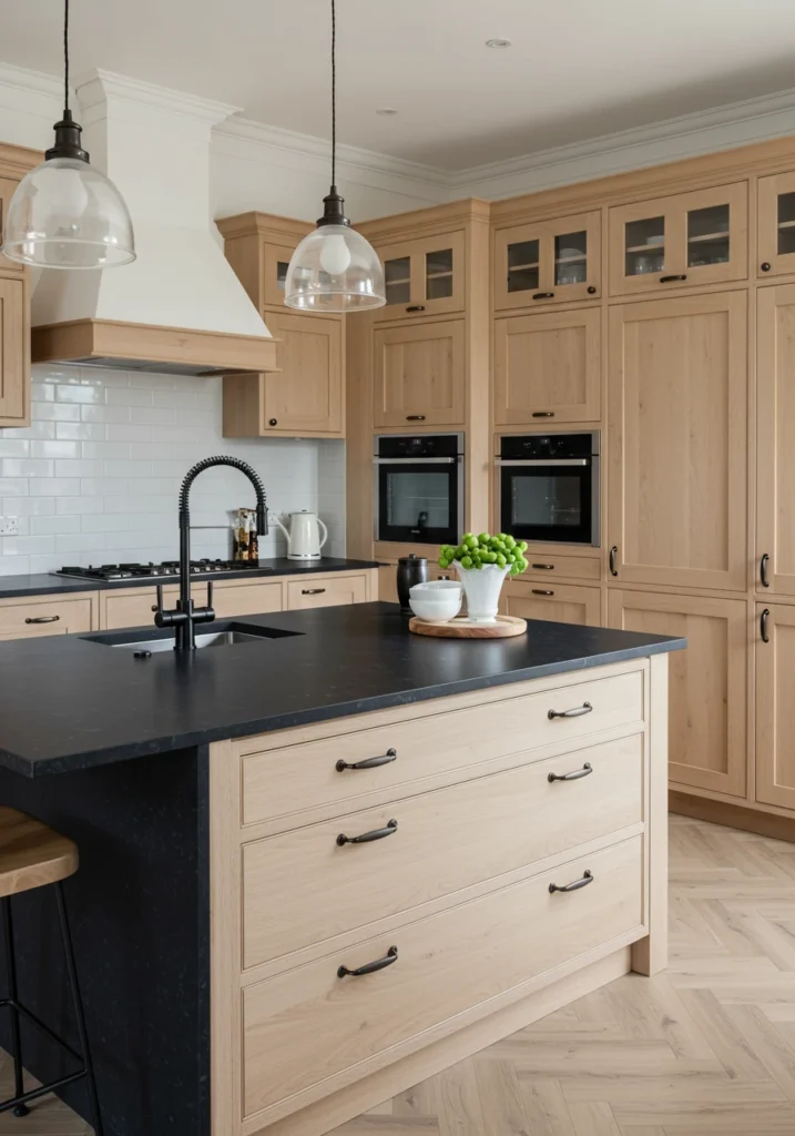 light wood kitchen cabinets 17 converted