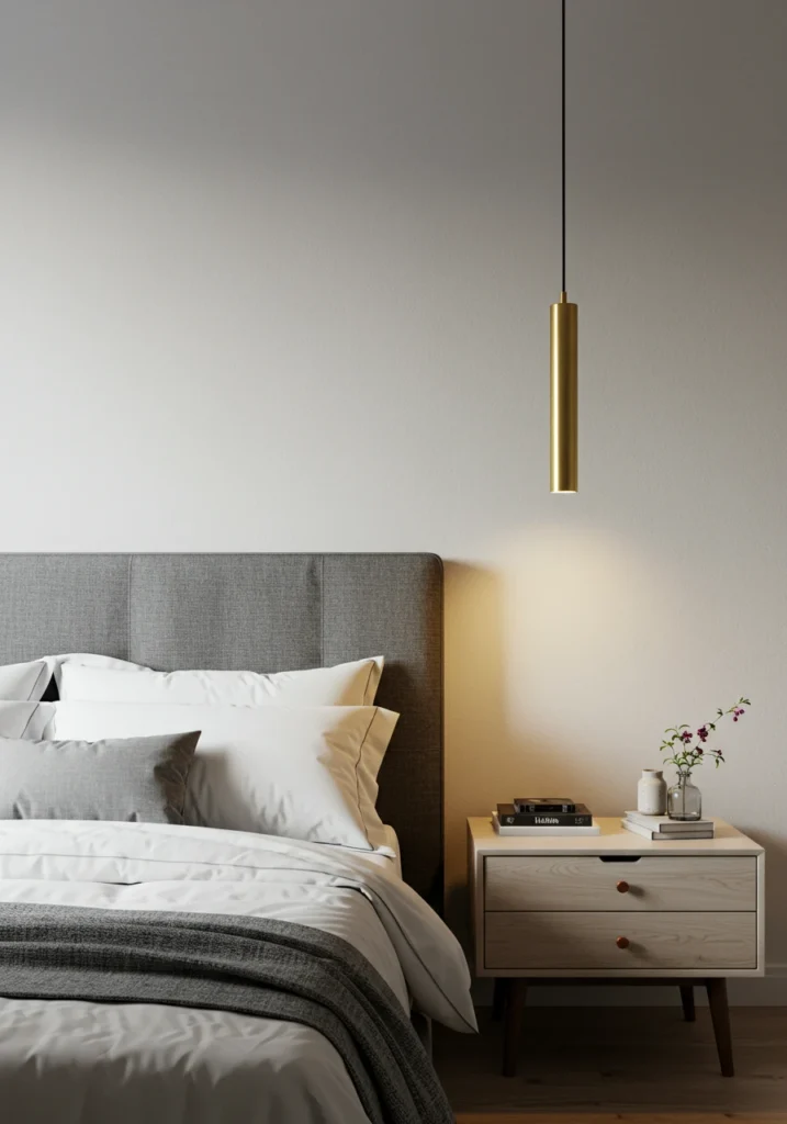 lights in bedroom 12 converted