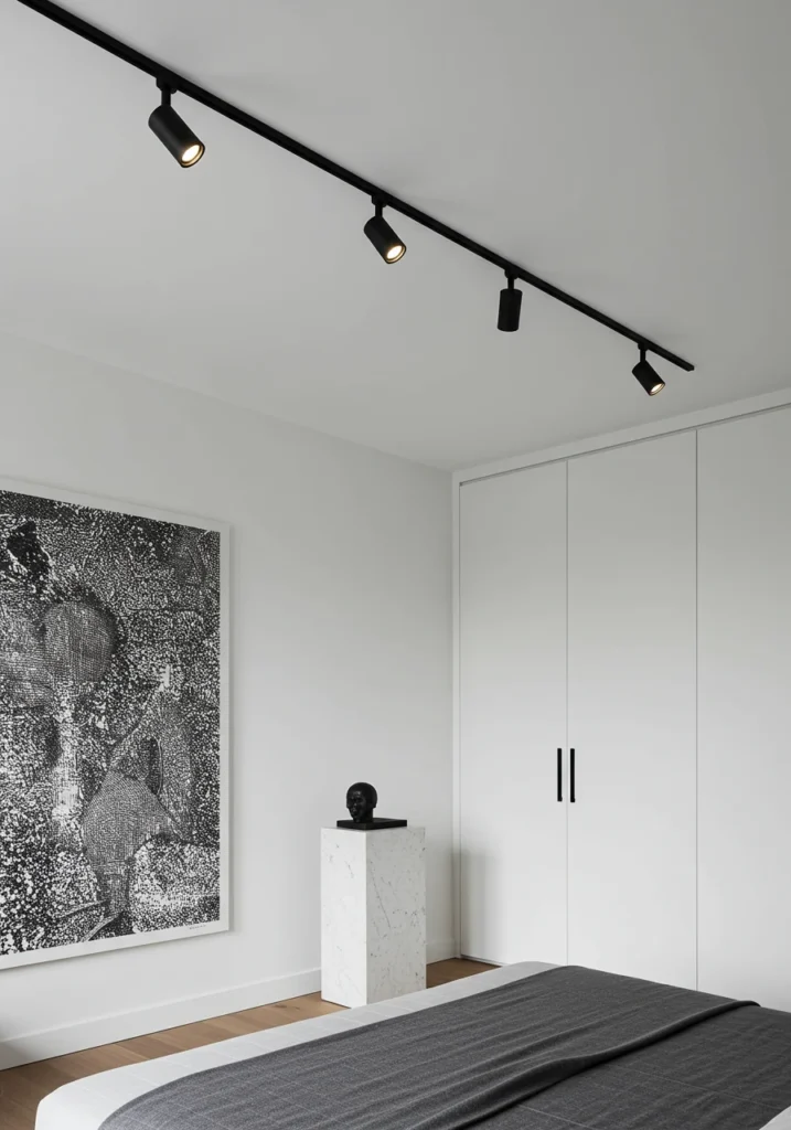 lights in bedroom 16 converted