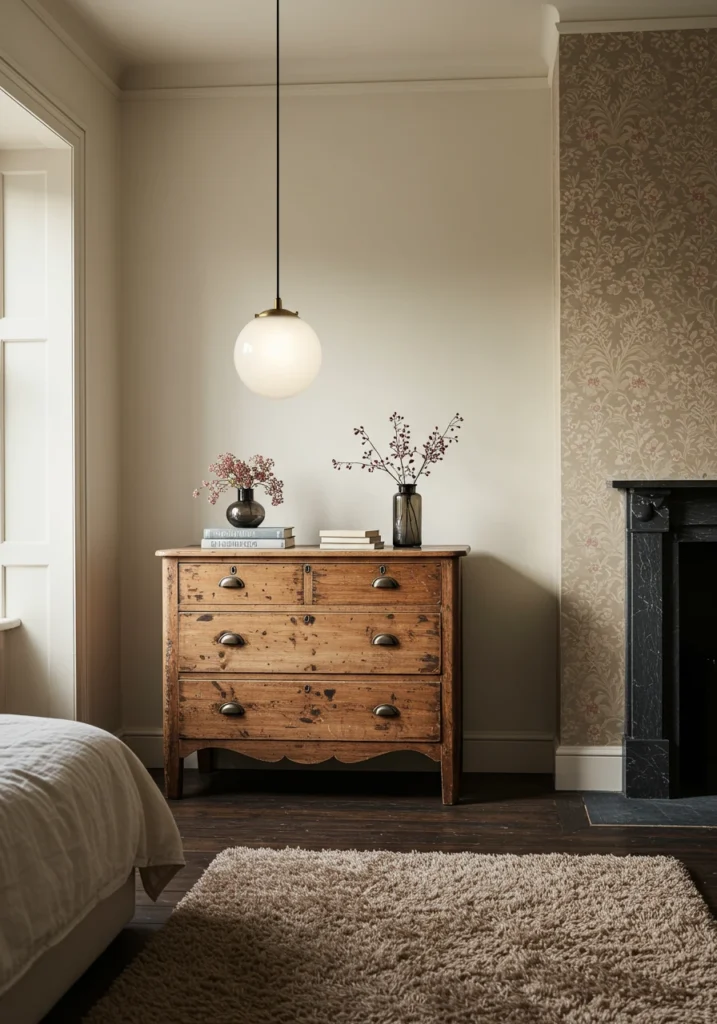 lights in bedroom 17 converted