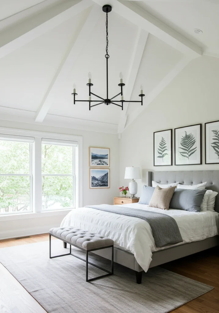 lights in bedroom 21 converted