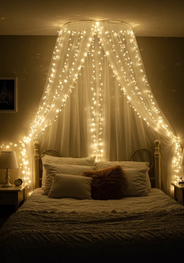 lights in bedroom 3 converted