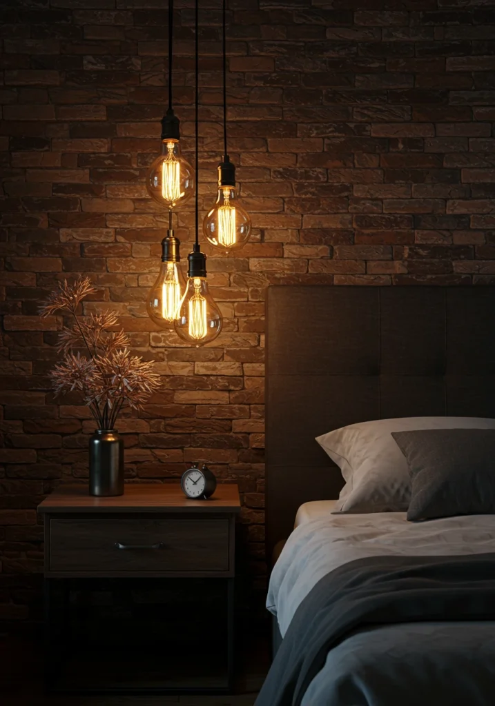 lights in bedroom 5 converted