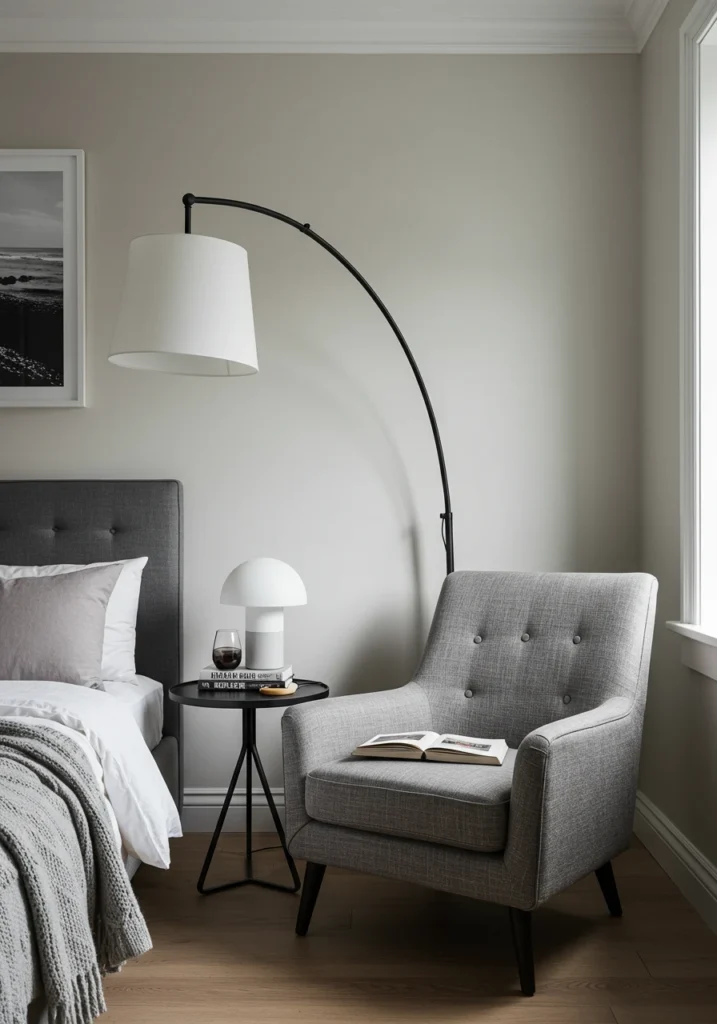 lights in bedroom 8 converted