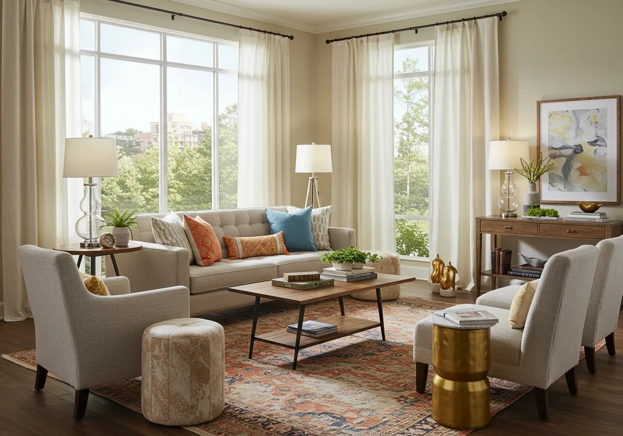 living room designs FI