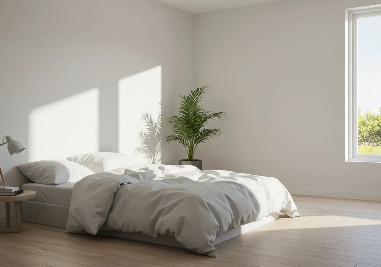 minimalistic bedroom ideas FI