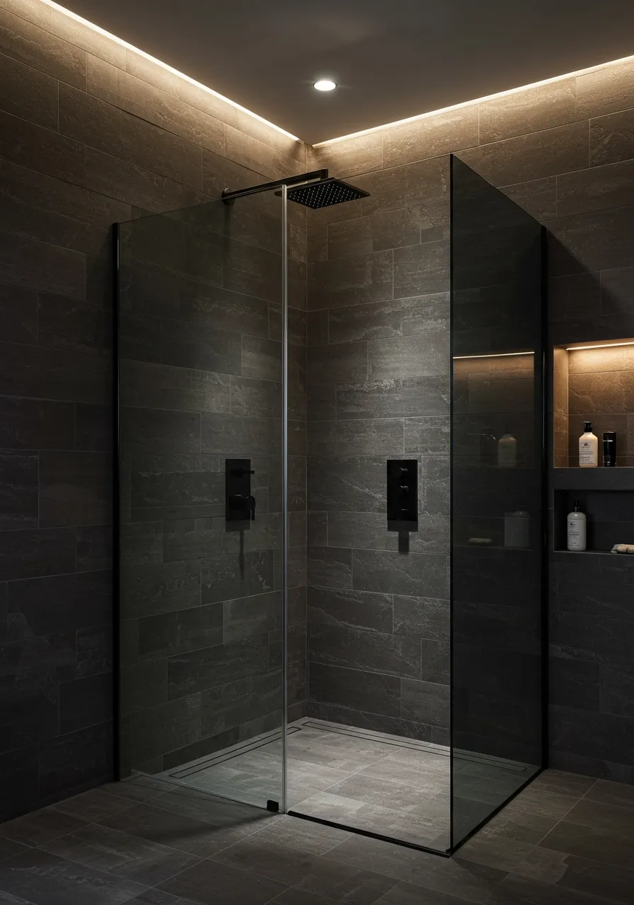 moody bathroom ideas 8