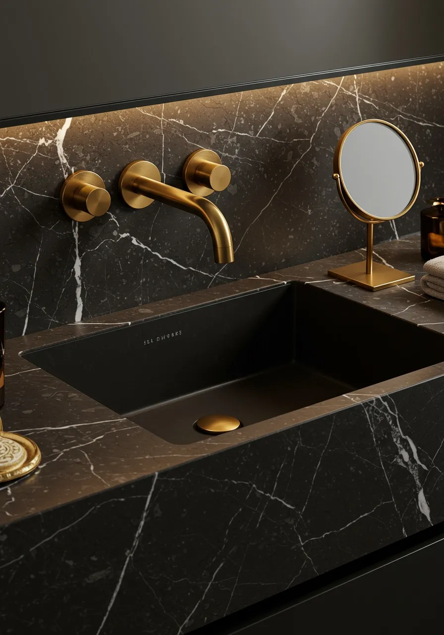 moody bathroom ideas 9