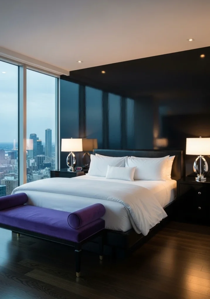 purple bedrooms 14 converted