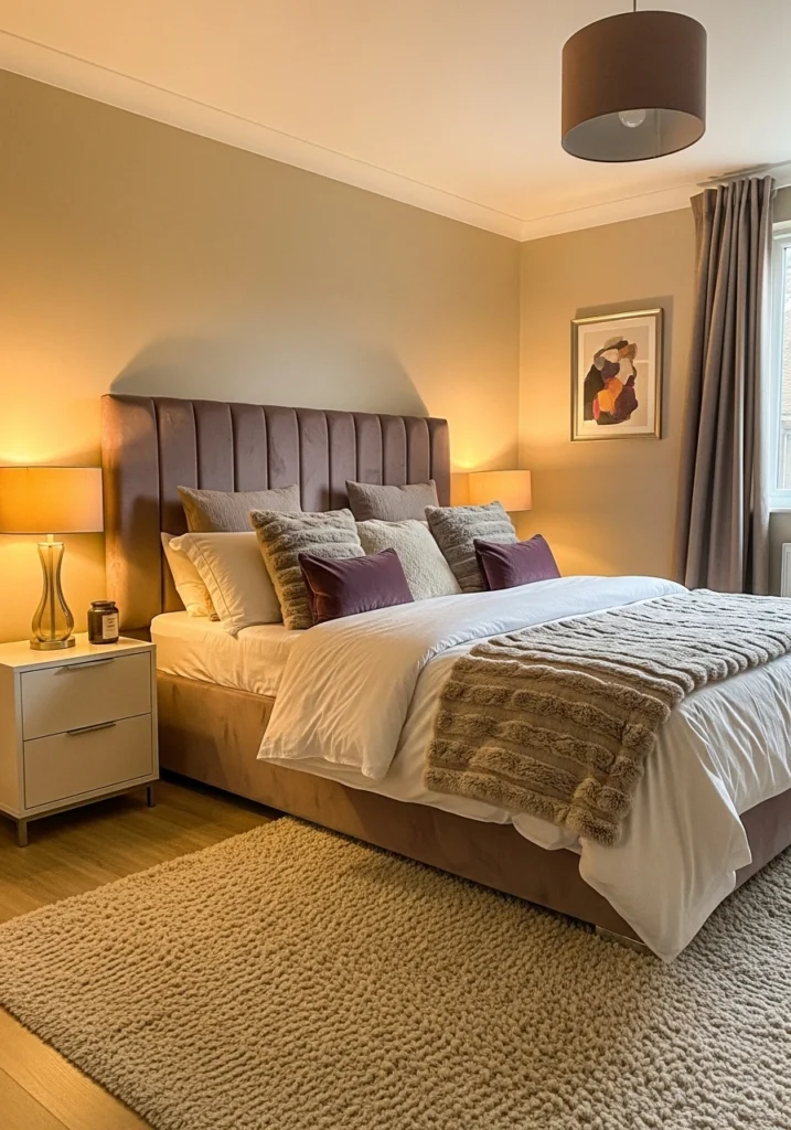 purple bedrooms 17 converted