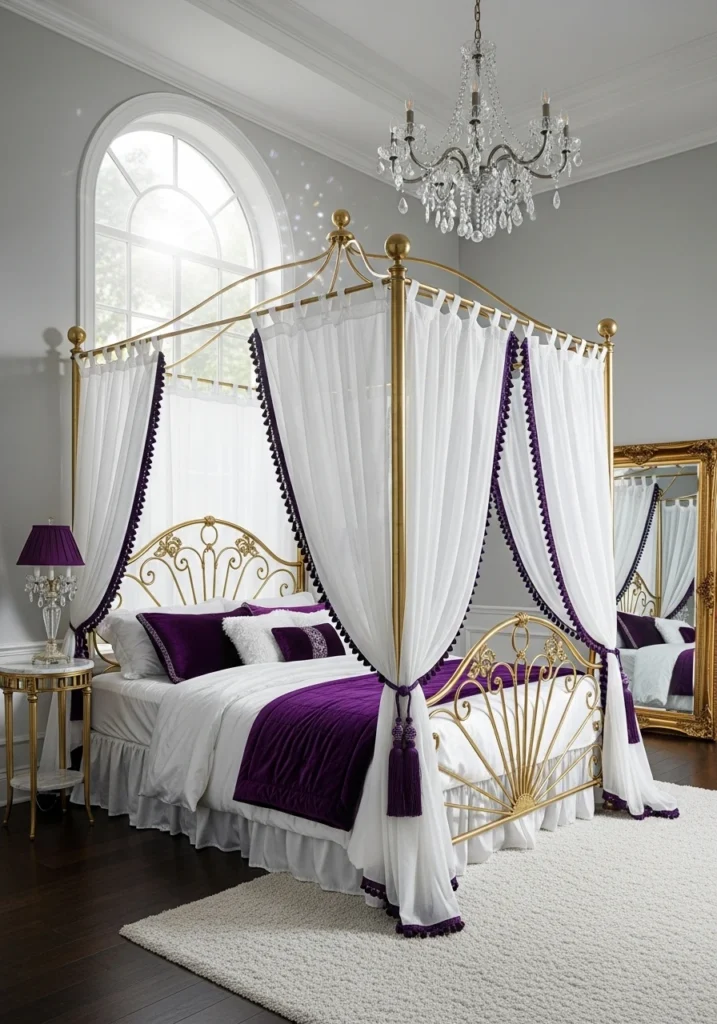 purple bedrooms 18 converted