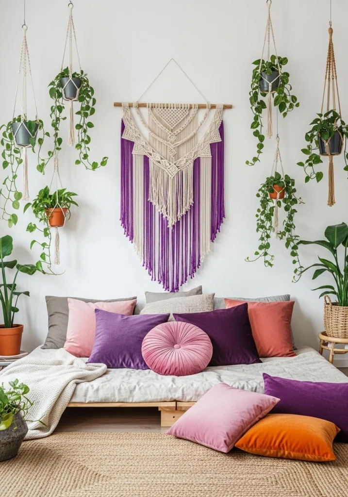purple bedrooms 4 converted
