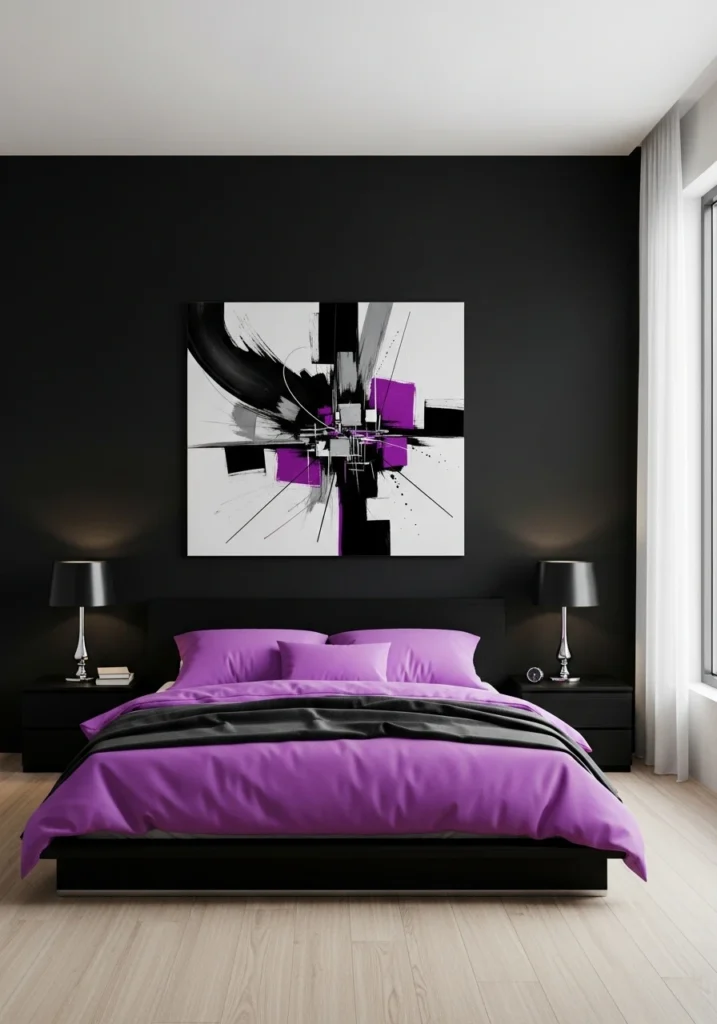 purple bedrooms 6 converted