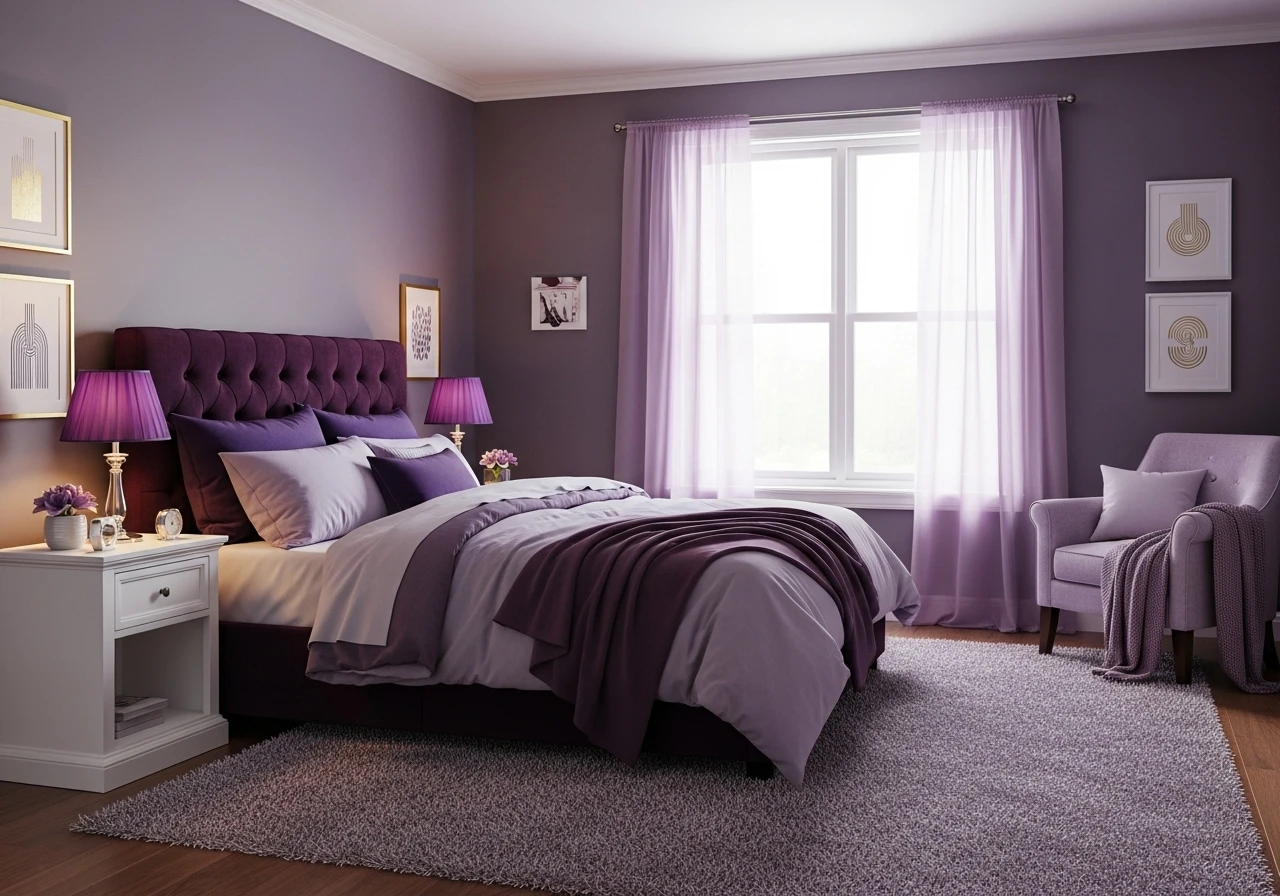 purple bedrooms FI converted
